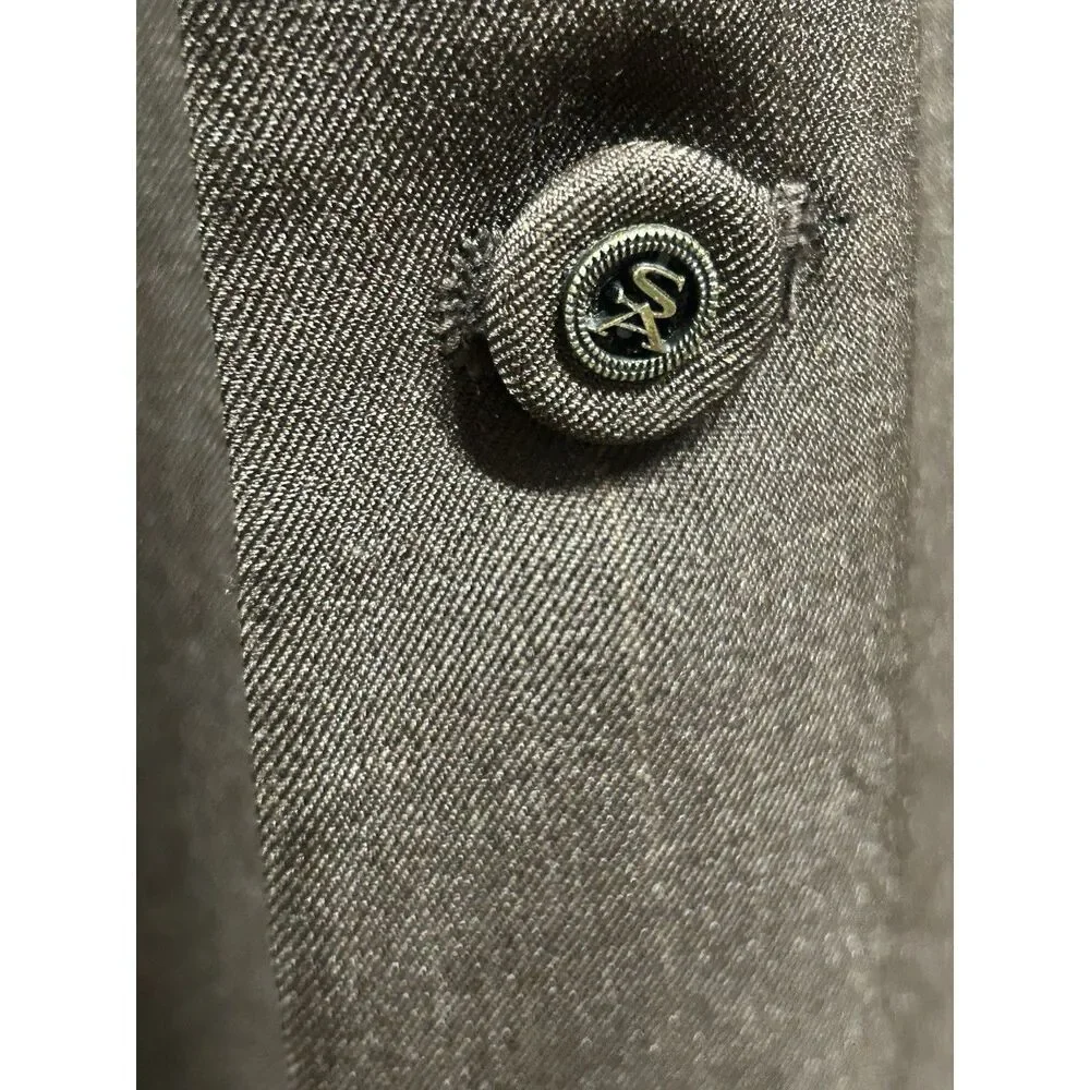 Stacy Adams Gray blazer sport jacket Size 44L Mens